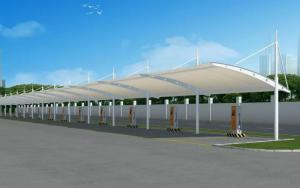 兰坪膜结构停车棚